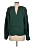 Forever 21 Green Long Sleeve Blouse Size L - photo 2