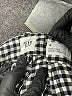 Gap Houndstooth Black Casual Pants Size 18 - photo 4