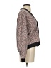 Sol Angeles Animal Print Brown Cardigan Size XS - photo 4