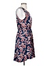 Assorted Brands Paisley Blue Casual Dress Size XS - photo 4