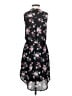rue21 100% Polyester Floral Black Casual Dress Size S - photo 2