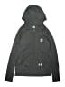 Under Armour 100% Polyester Gray Zip Up Hoodie Size S (kids) - photo 1