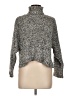 Madewell Tweed Gray Turtleneck Sweater Size M - photo 1