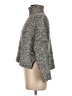 Madewell Tweed Gray Turtleneck Sweater Size M - photo 5