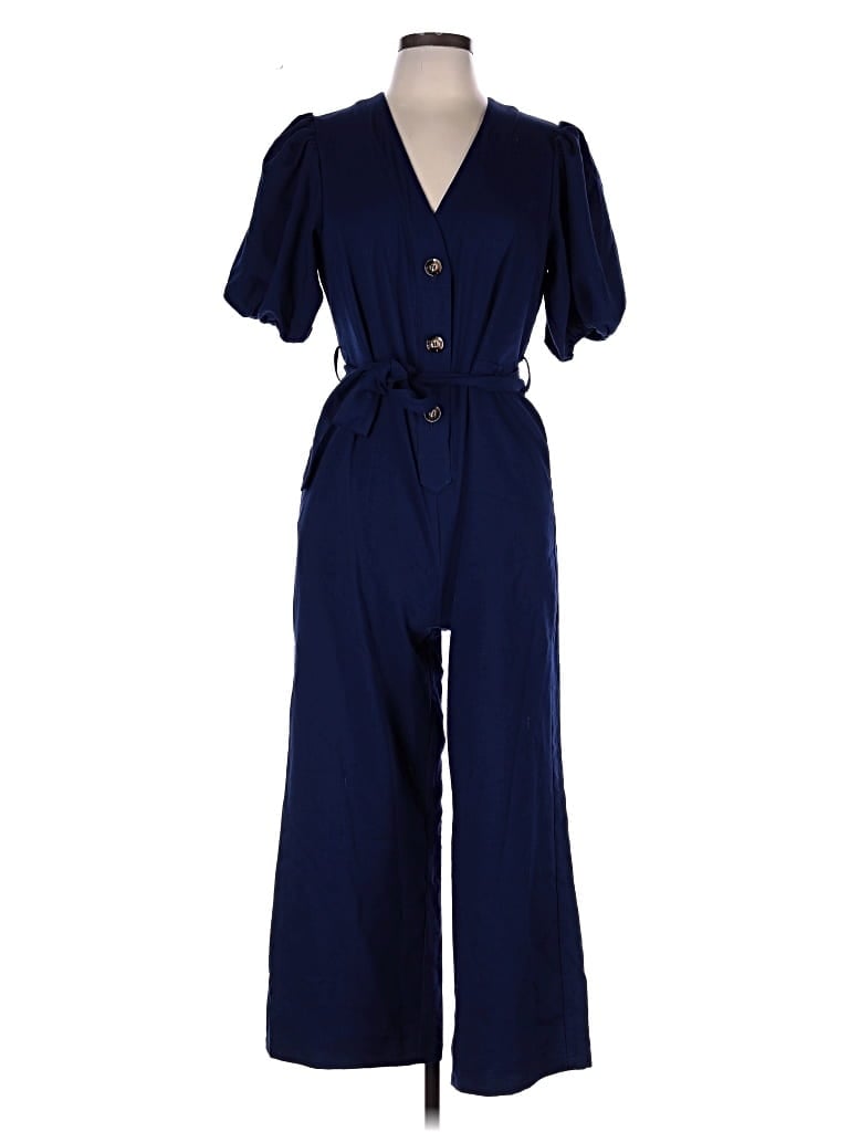 Pre-owned Frnch Jumpsuit In Blue