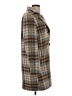 Liz Claiborne 100% Polyester Gray Tan Coat Size M - photo 4