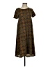 Lularoe Argyle Brown Casual Dress Size XXS - photo 1