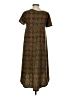 Lularoe Argyle Brown Casual Dress Size XXS - photo 2