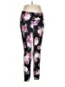 Torrid Active Floral Black Casual Pants Size 1X Plus (1) - photo 1