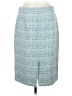 Pure Collection Tweed Teal Formal Skirt Size 6 - photo 2
