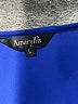 Amaryllis 100% Polyester Blue 3/4 Sleeve Blouse Size L - photo 7