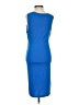 Lillusory Solid Blue Casual Dress Size S - photo 2