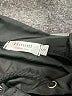 Hount 100% Polyester Solid Black Windbreaker Size S - photo 6