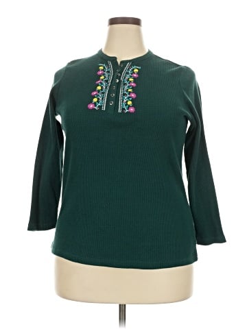 Woman Within Pullover Sweater (view 1)