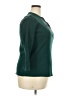 Woman Within Green Pullover Sweater Size 18 (L) - photo 4