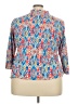 Ruby Rd. Blue 3/4 Sleeve Blouse Size 2X - photo 2