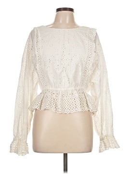 Love Shack Fancy Long Sleeve Blouse