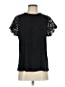 Cable & Gauge Black Short Sleeve Blouse Size S - photo 1