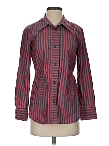 CAbi Long Sleeve Button-Down Shirt (view 1)