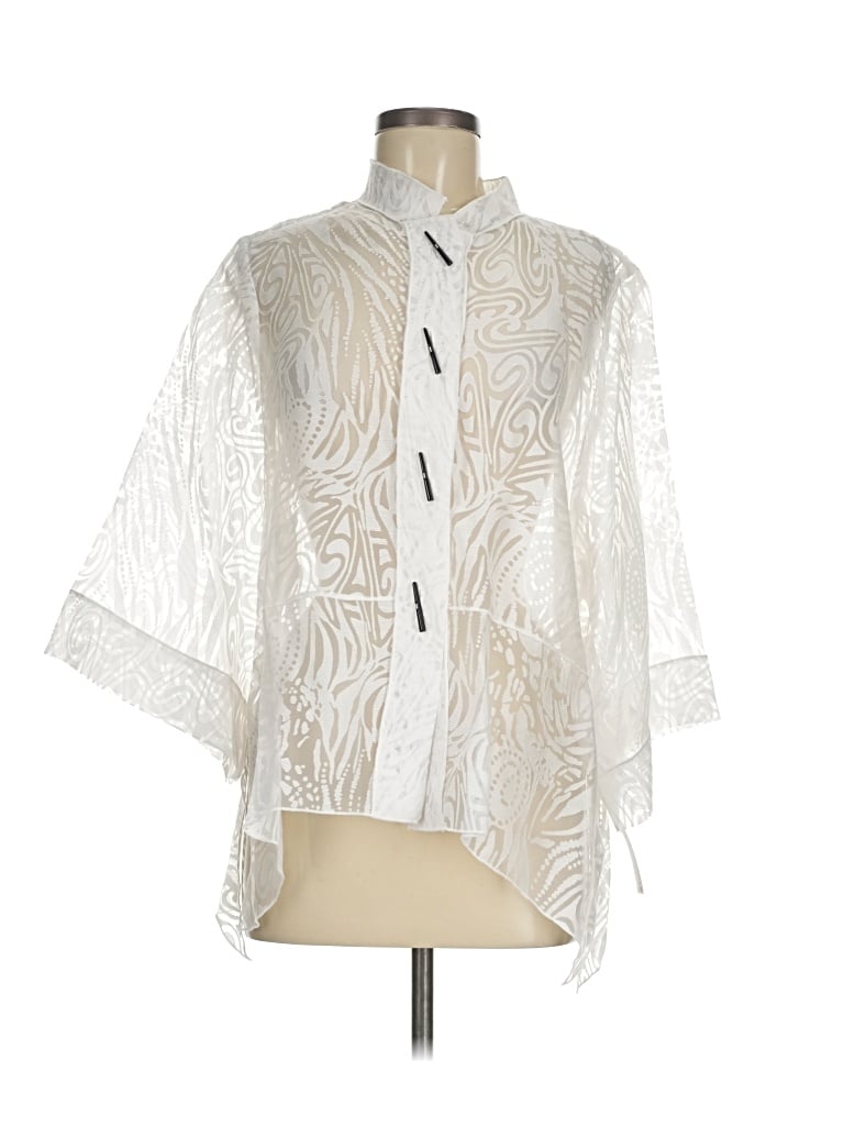 Pre-owned Moonlight Kimono In White