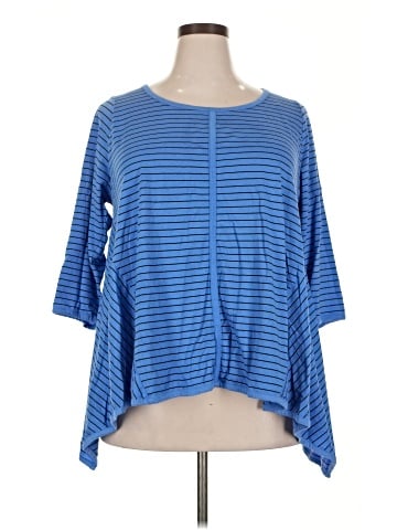 Jones New York 3/4 Sleeve T-Shirt (view 1)