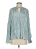Vince. Teal Long Sleeve Blouse Size S - photo 1