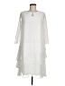 Marina 100% Polyester Ivory Casual Dress Size 6 - photo 1