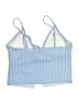 Assorted Brands Tweed Blue Swimsuit Top Size M - photo 2