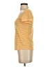 ALTERNATIVE Yellow Short Sleeve Top Size S - photo 5