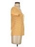 ALTERNATIVE Yellow Short Sleeve Top Size S - photo 4