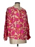 Unbranded 100% Viscose Pink Long Sleeve Blouse Size L - photo 1