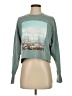 colsie Teal Long Sleeve Top Size S - photo 1