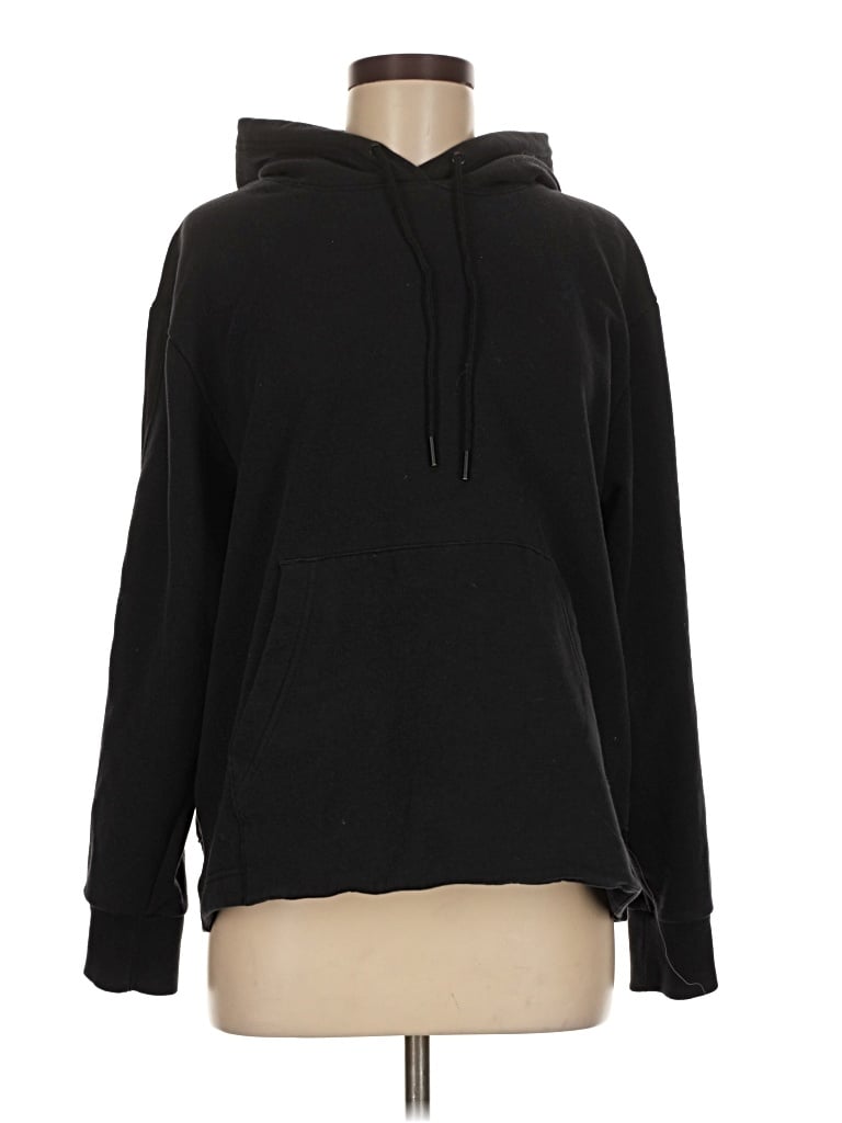 Pre-owned Athleta Zip Up Hoodie In Black