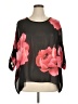 Unbranded Black 3/4 Sleeve Blouse Size XL (estimated) - photo 1