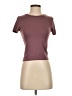 Shein Brown Short Sleeve Turtleneck Size XS - photo 1