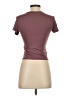 Shein Brown Short Sleeve Turtleneck Size XS - photo 2