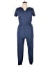 Shein Solid Blue Jumpsuit Size XL - photo 1