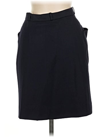 Yves Saint Laurent Rive Gauche Wool Skirt (view 2)
