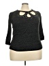 Adrienne Vittadini Gray Pullover Sweater Size 2X - photo 1
