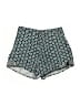 Assorted Brands 100% Rayon Paisley Teal Shorts Size 8 - photo 2
