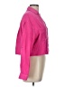 Love Notes 100% Cotton Pink Long Sleeve Blouse Size L - photo 4
