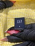 Gap 100% Cotton Yellow 3/4 Sleeve Button-Down Shirt Size 6 - photo 7