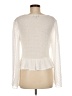 1.State 100% Polyester Ivory Long Sleeve Blouse Size M - photo 2