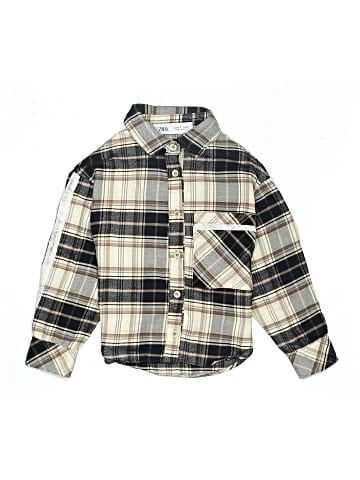 Zara Long Sleeve Button-Down Shirt (view 1)