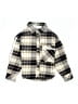 Zara Plaid Tan Long Sleeve Button-Down Shirt Size 6 - 7 - photo 1