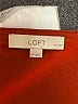 Ann Taylor LOFT 100% Polyester Orange Long Sleeve Blouse Size XS - photo 7