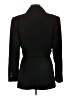 Bebe 100% Polyester Black Coat Size 10 - photo 2