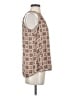 Papermoon 100% Polyester Ivory Sleeveless Blouse Size S - photo 4