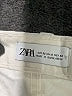 Zara Ivory Denim Shorts Size 0 - photo 3