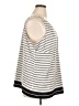 Talbots 100% Polyester Ivory Sleeveless Top Size 1X (estimated) - photo 4